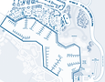 Map of Shelter Cove Habour