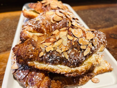 flaky croissants from Hilton Head Social Bakery