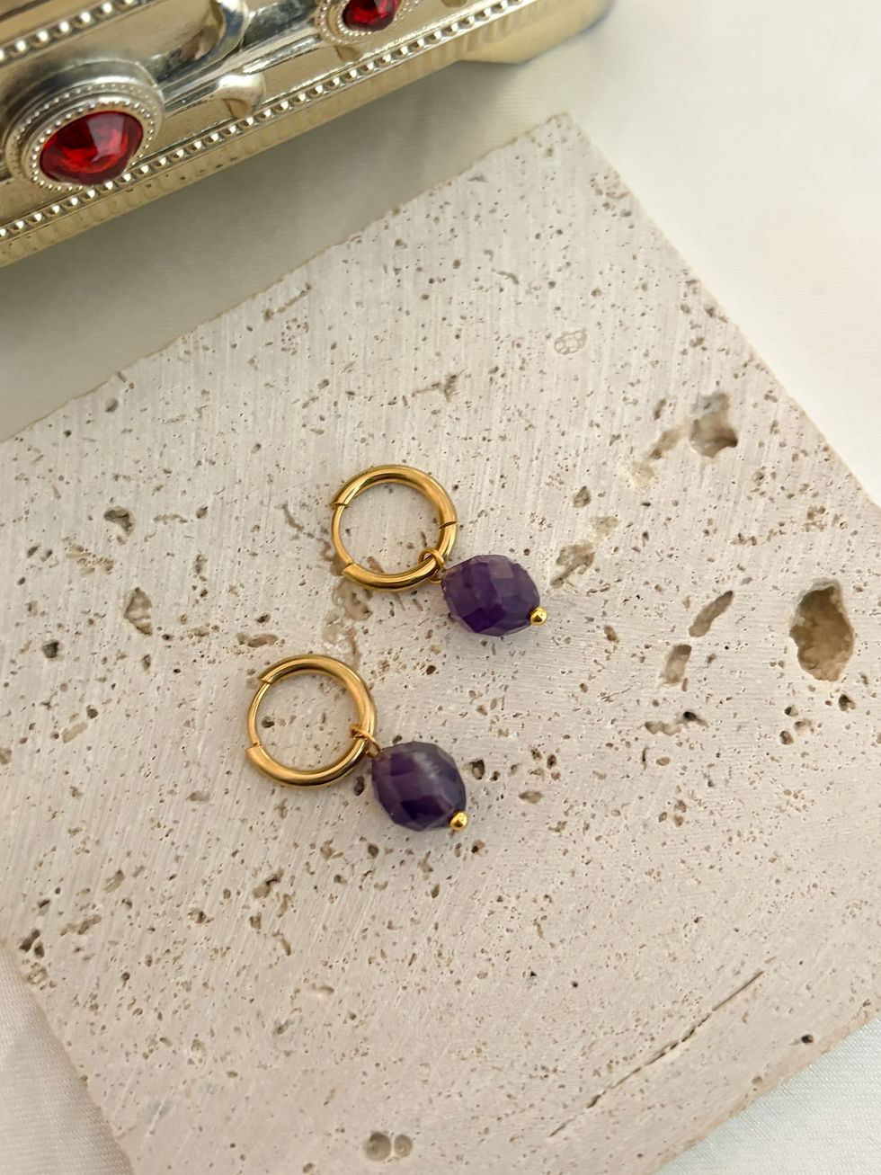 Miniatura: Aros Amatista