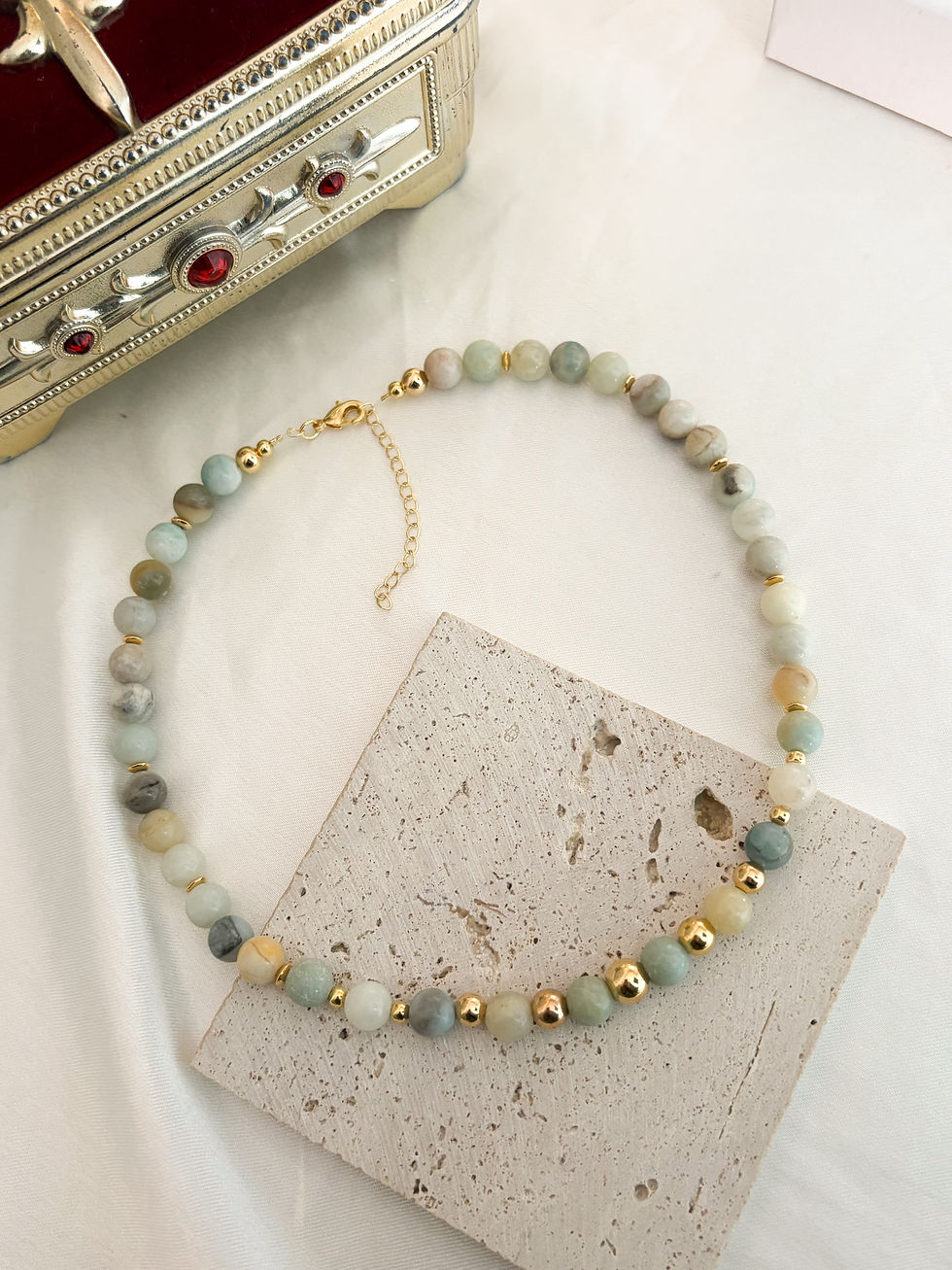 Miniatura: Collar Amazonita 