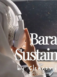women wearing headset with title Barakah & Sustainability  