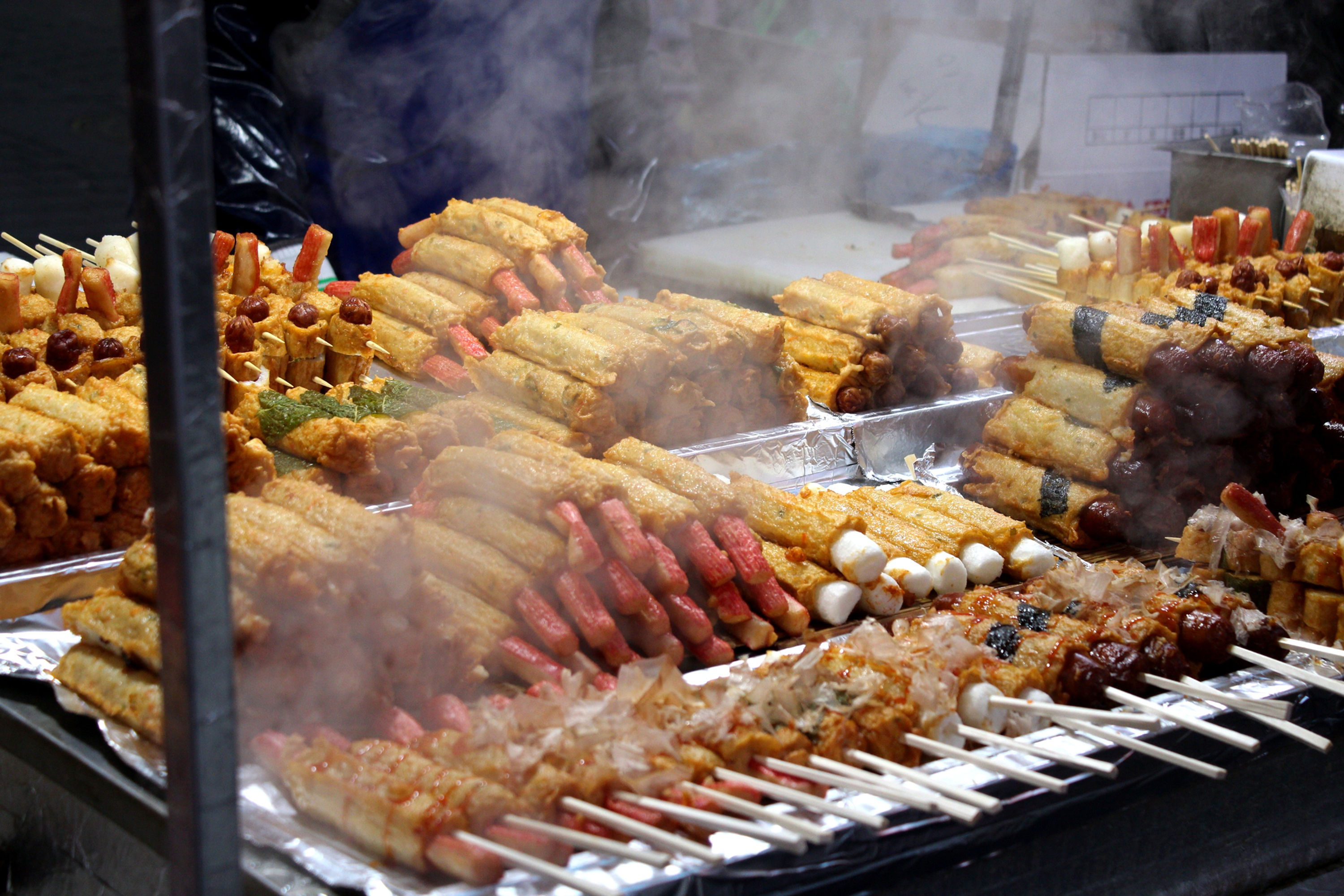 Уличная еда в Корее 