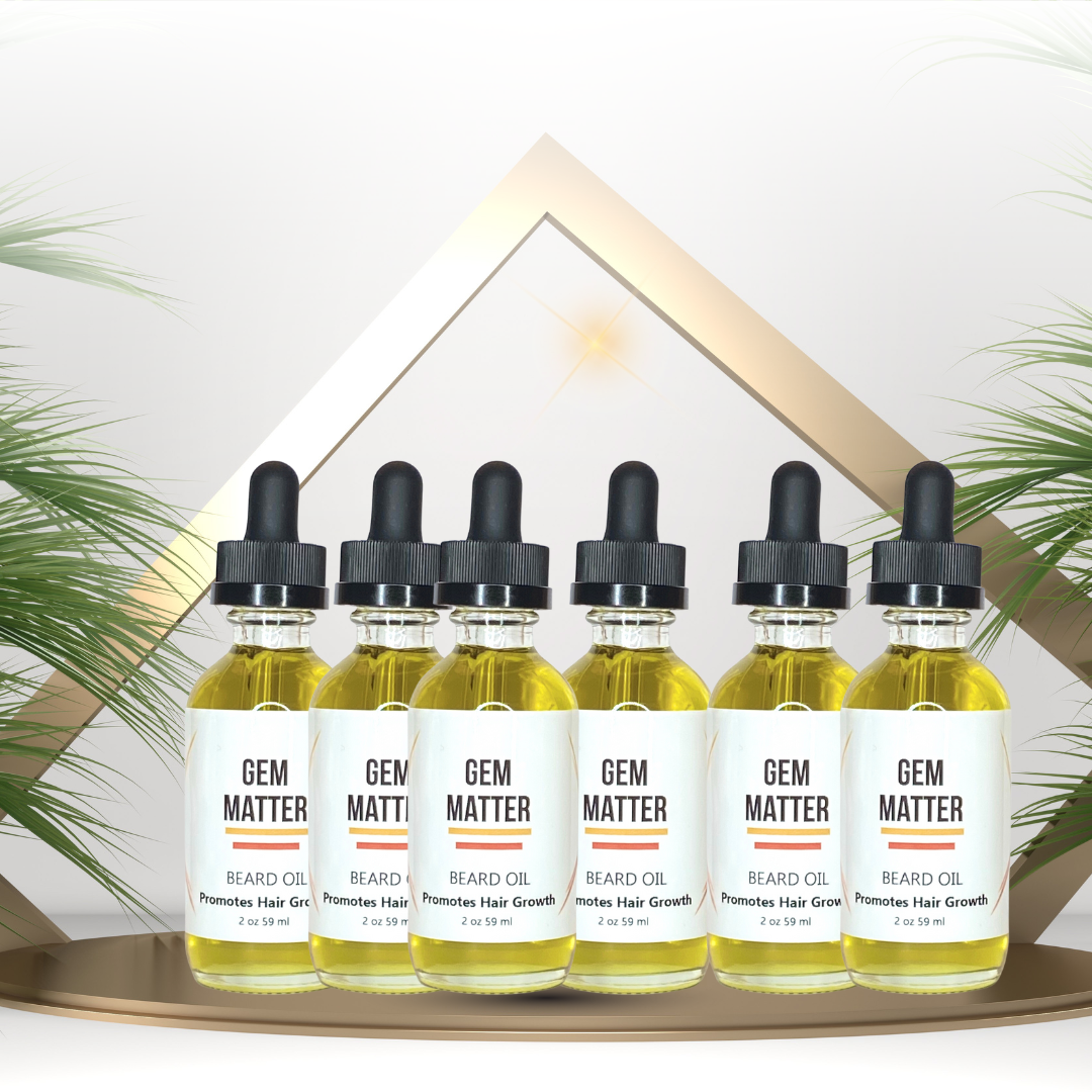1 Half Case of Gem Matter Beard Oil (6) (distributors only)