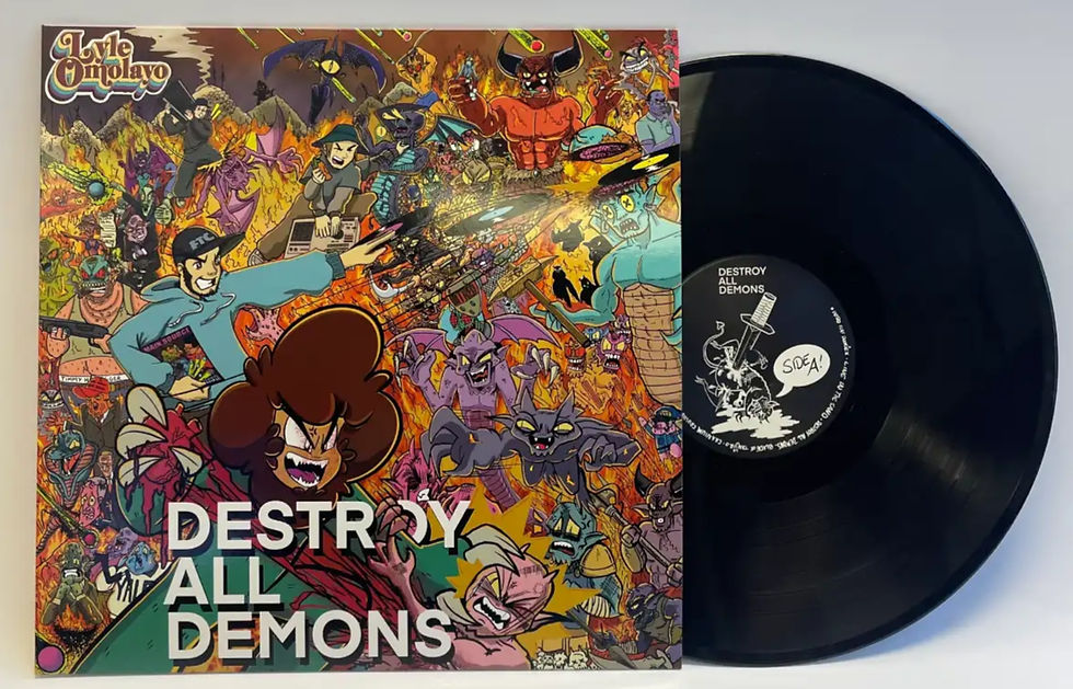 DESTROY ALL DEMONS LYLE OMOLAYO VINYL 1