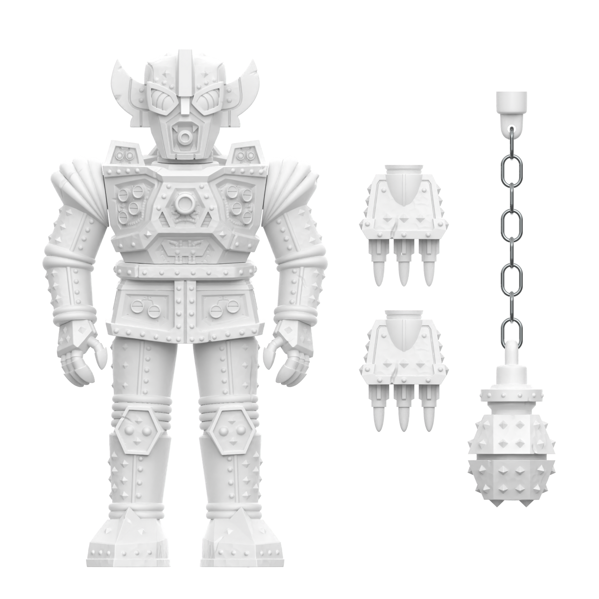 Siege Fortress Iron Berserker (White)