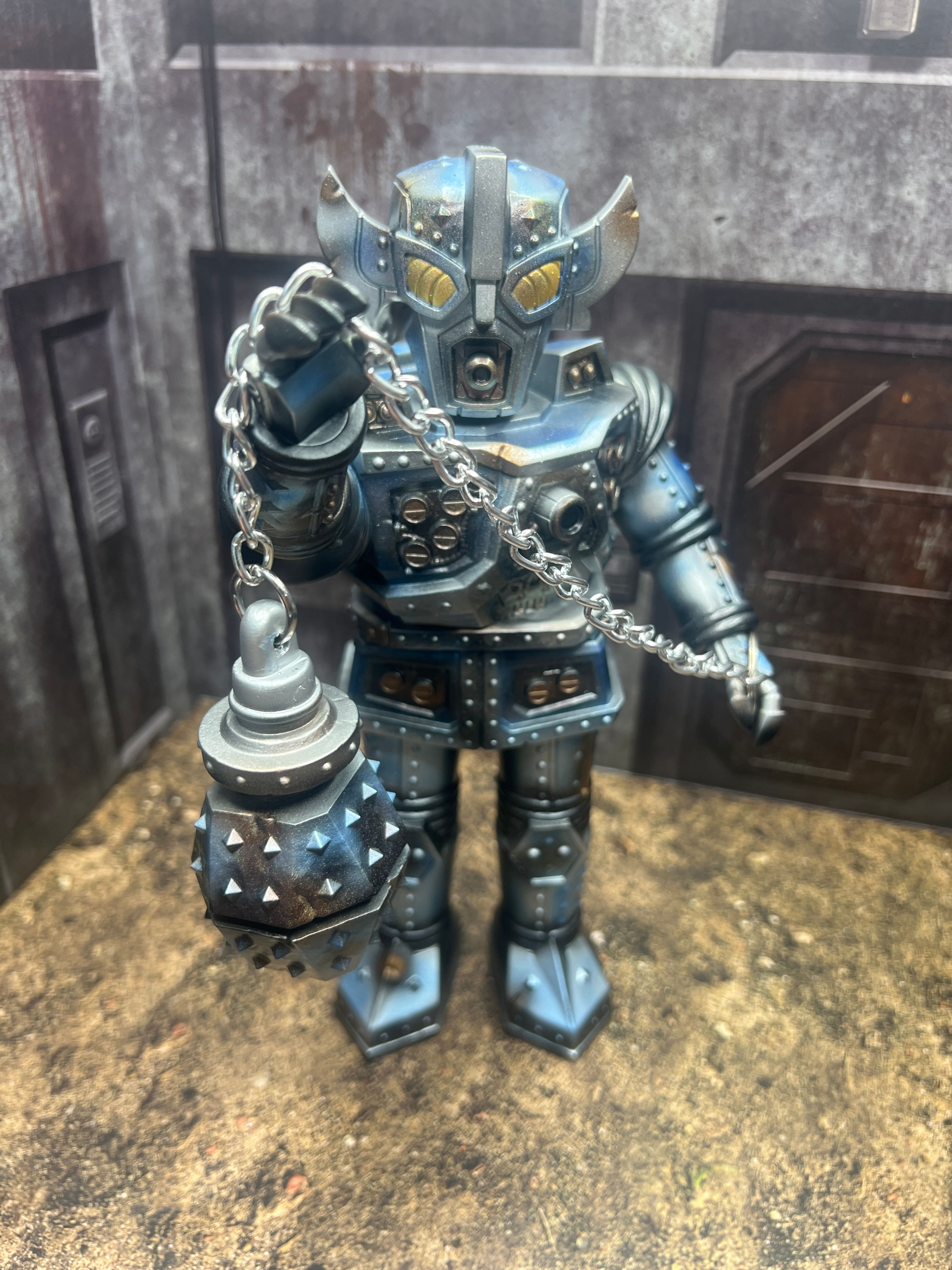Battle Worn Blue Siege