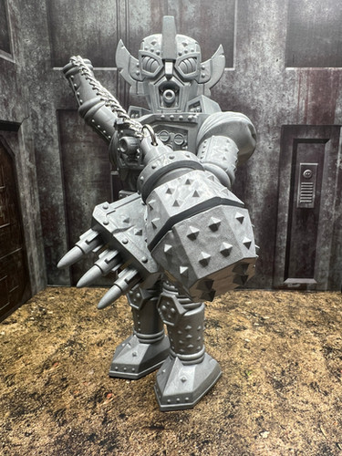 Siege Fortress Iron Berserker (Silver) | Dreams Of Robots