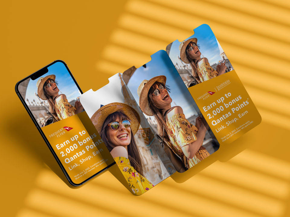 Earn up to 2,000 Qantas Points