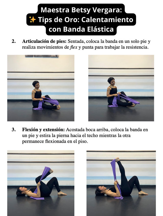 Los secretos de preparación física que todo bailarín debe conocer: los tips de la Maestra Betsy Vergara.