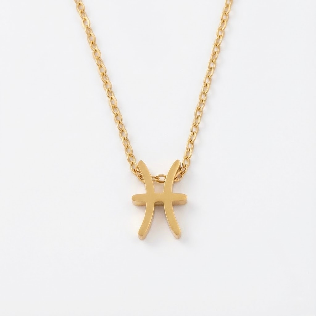 Pisces Zodiac Necklace