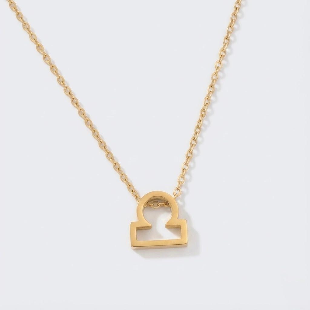Libra Zodiac Necklace