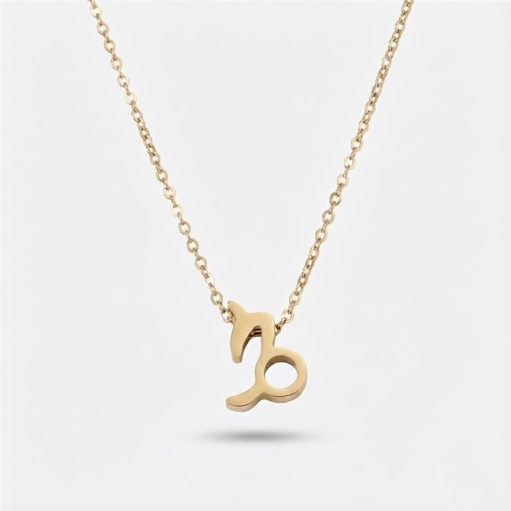 Capricorn Zodiac Necklace