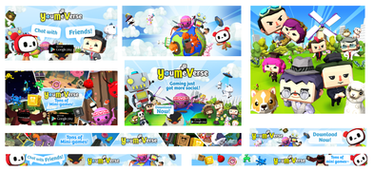 YouMeVerse Marketing Banners