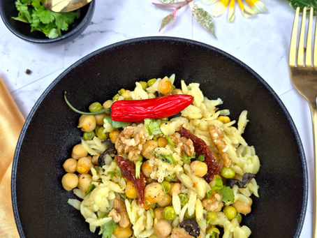 Double Pea Pasta Bake Recipe