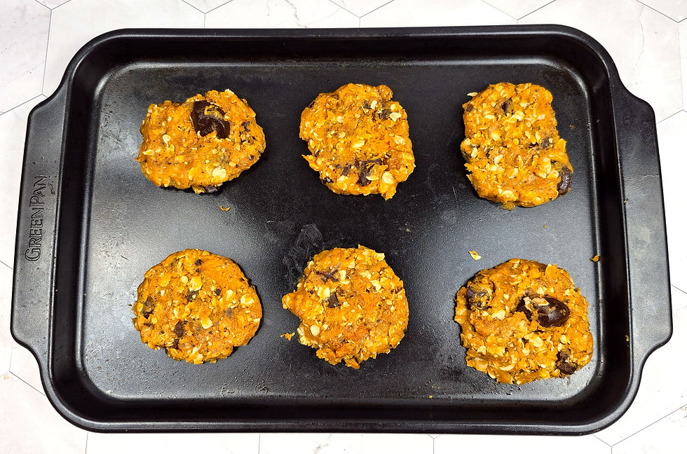 Peanut Butter Pumpkin Chocolate Chip Cookies - Cooking with Marchi