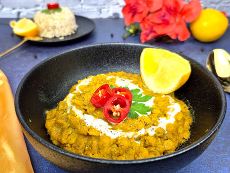 Pantry Clean Out Spiced Yellow Split Peas