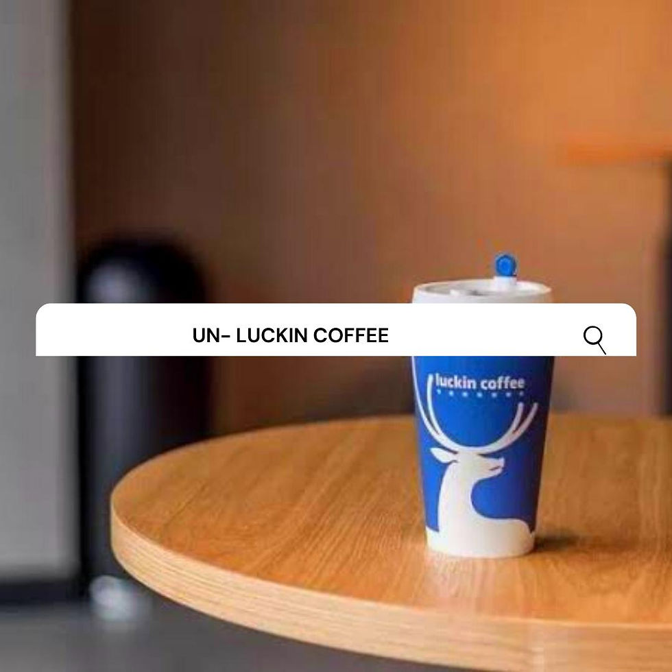 Un-Luckin Coffee?