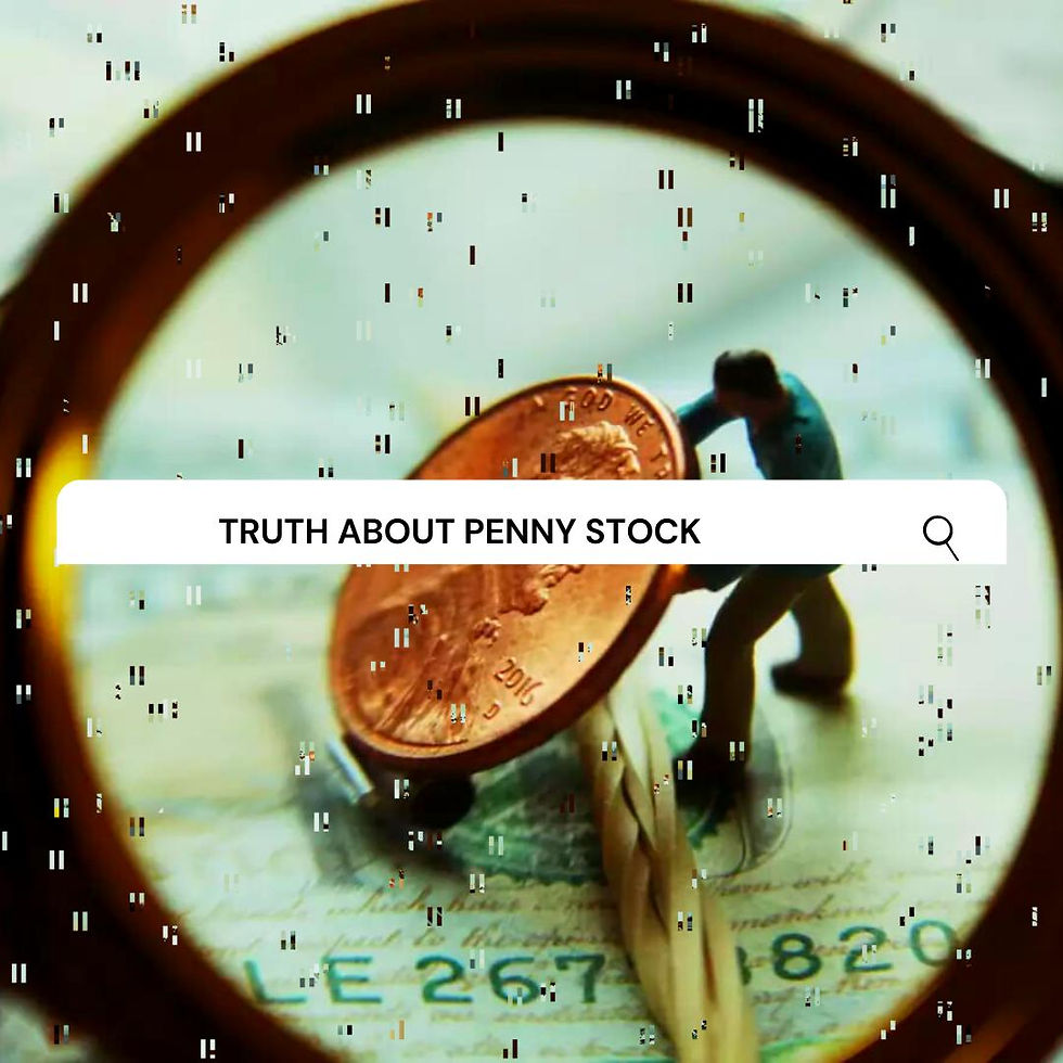 Truth about Penny Stock