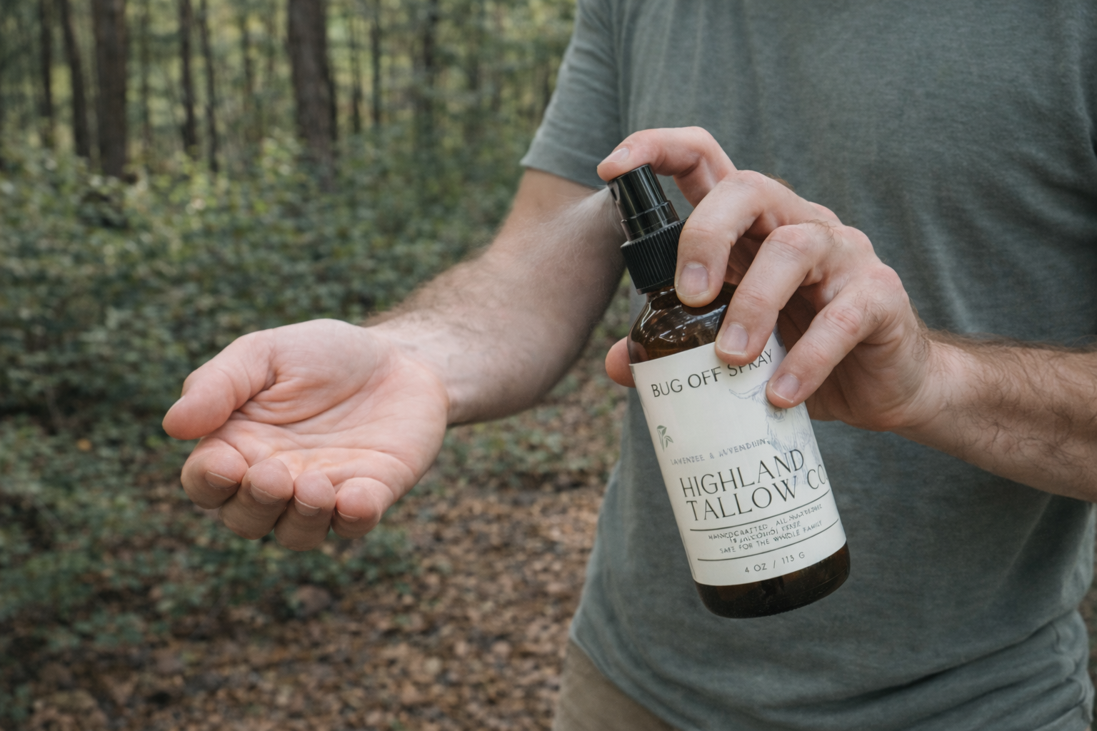 All-Natural Bug Off Spray | All-Natural Mosquito & Fly Repellent