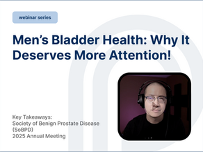 Men’s bladder health: why it deserves more attention! - proudP webinar