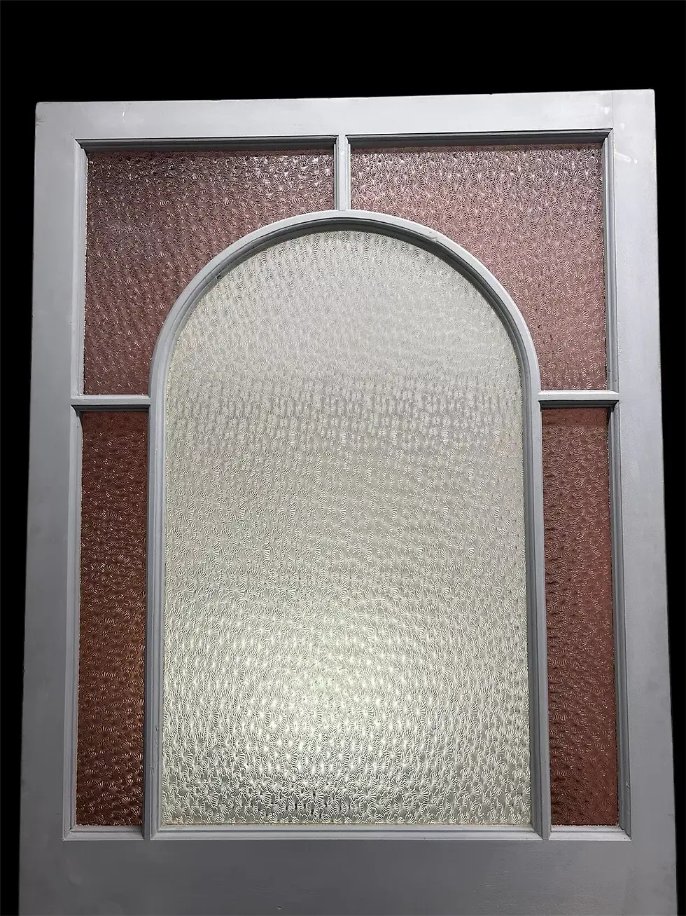Thumbnail: X LARGE VICTORIAN STAINED GLASS DOOR RECLAIMED PERIOD OLD ANTIQUE VESTIBULE INT
