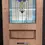 Thumbnail: EDWARDIAN STAINED GLASS FRONT DOOR ANTIQUE PERIOD HARDWOOD RECLAIMED OLD LEADED