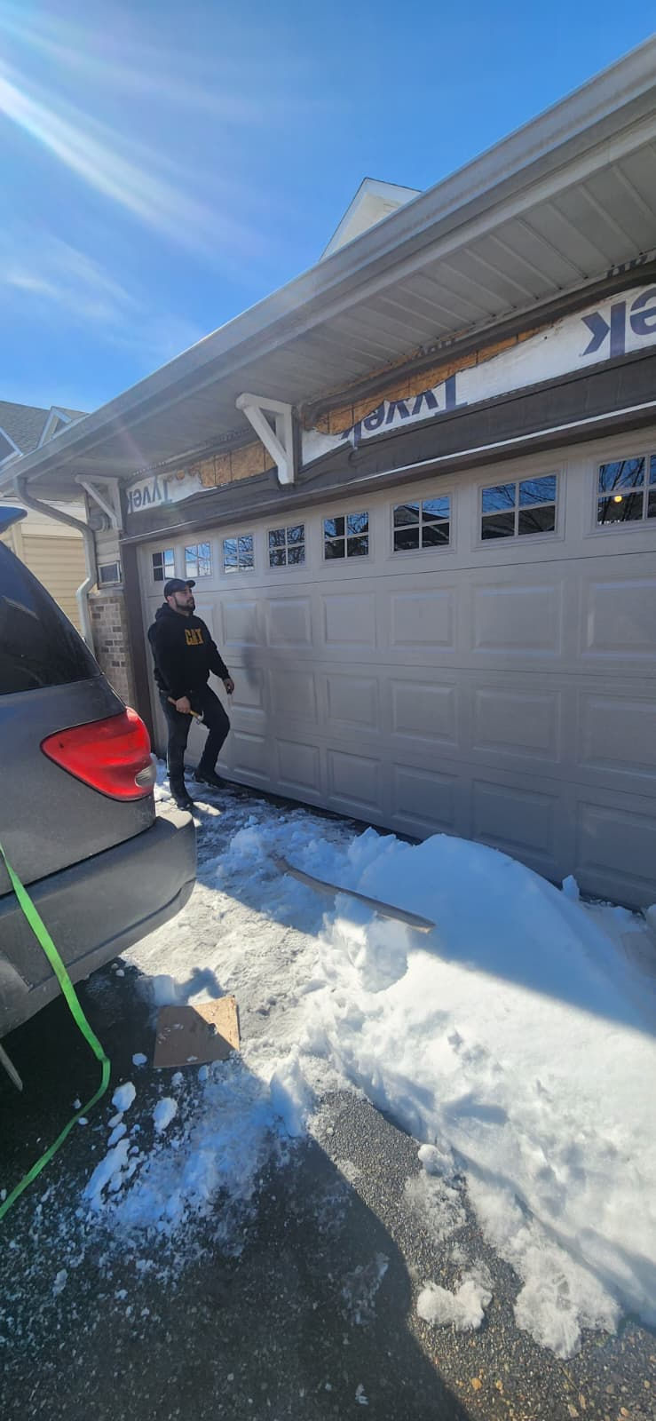 Residential garage door project