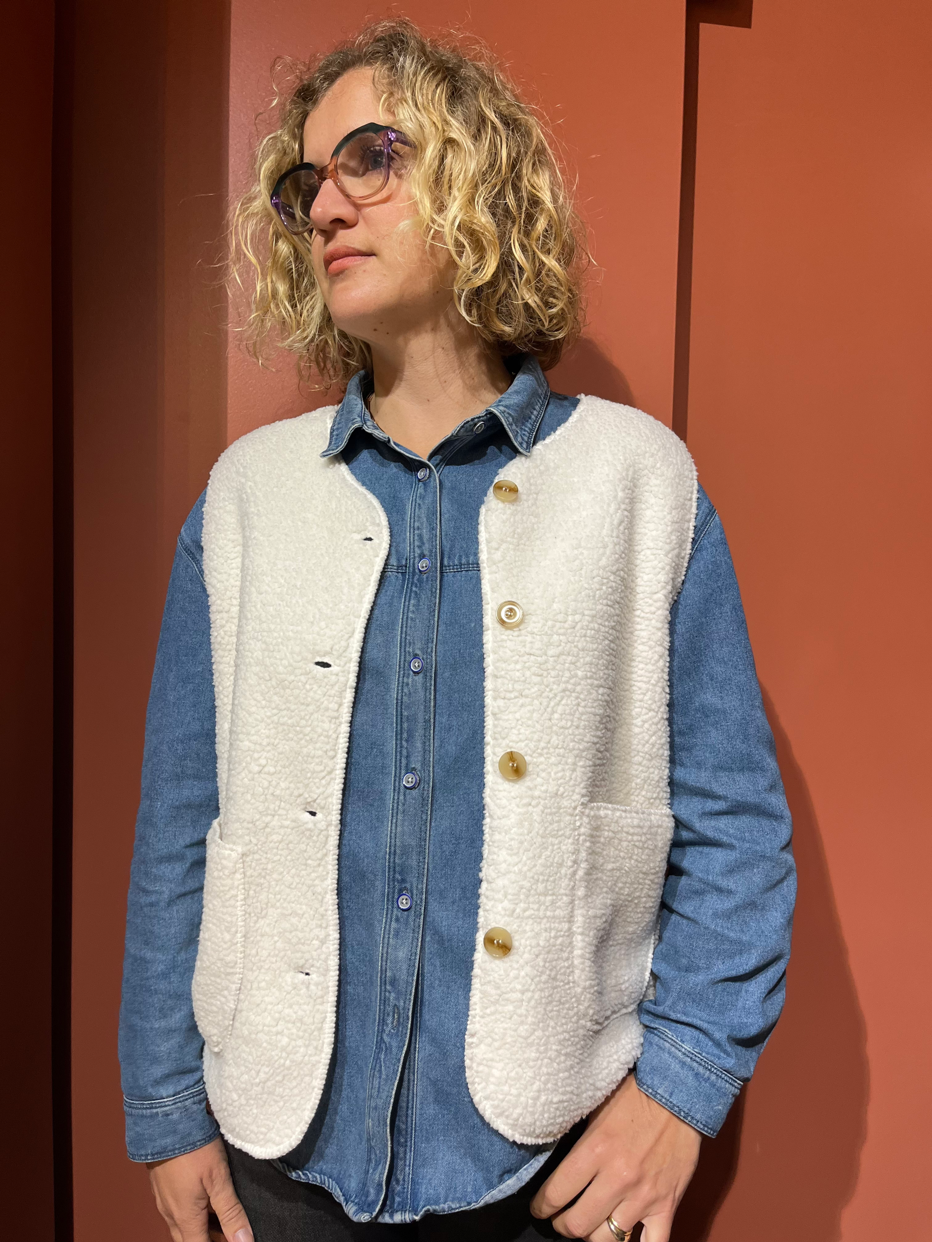 Veste sans manches Moumoute