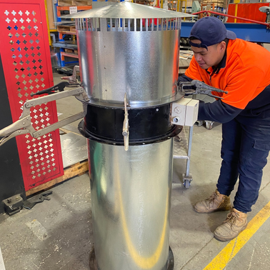 Custom 520mm Exhaust Flue Kit