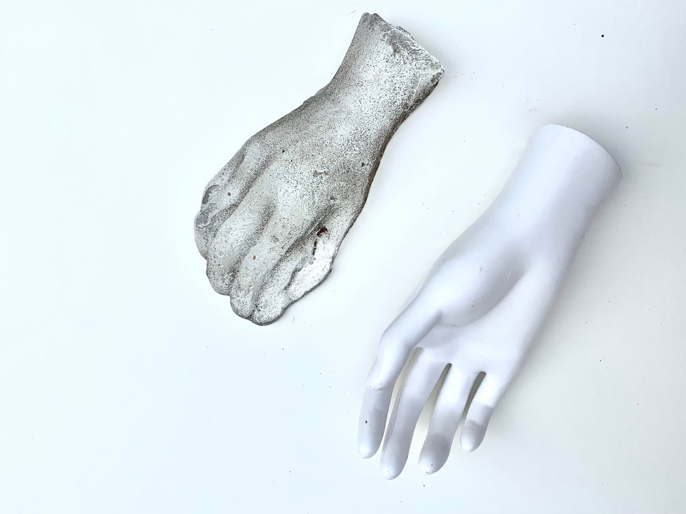 Glass Cast Hand