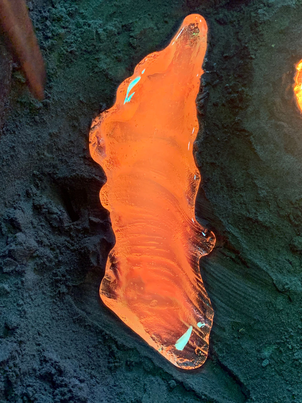 Cast Glass––Driftwood