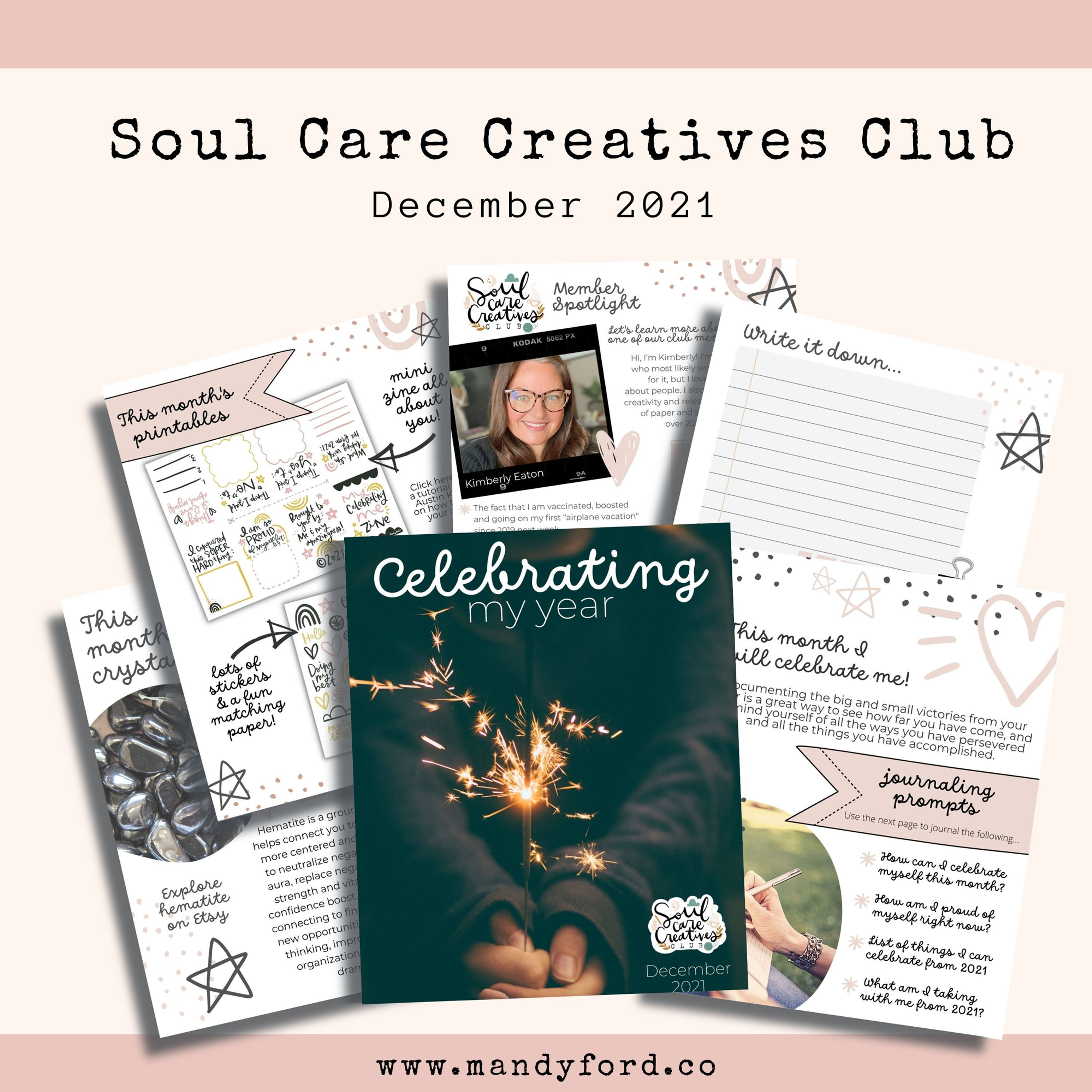 December 2021 Soul Care Creatives Club