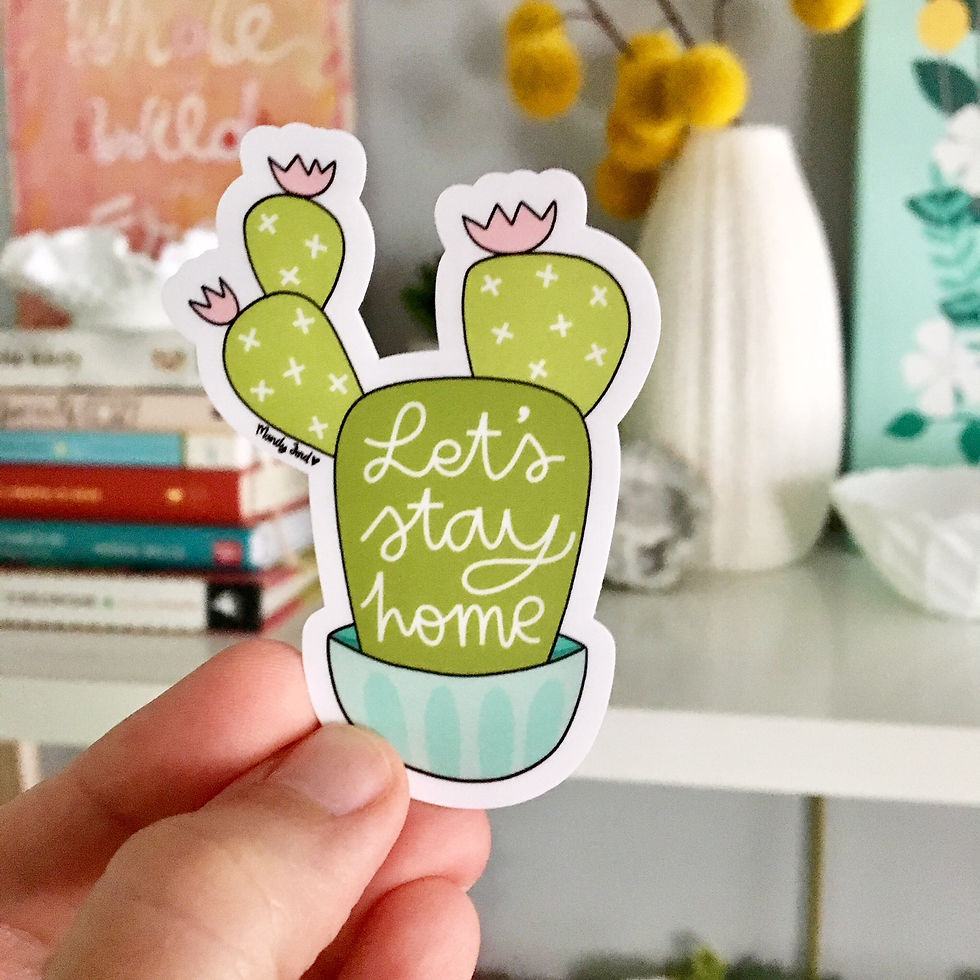 cacti sticker