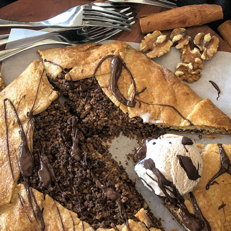 CHOCOLATE WALNUT GALETTE