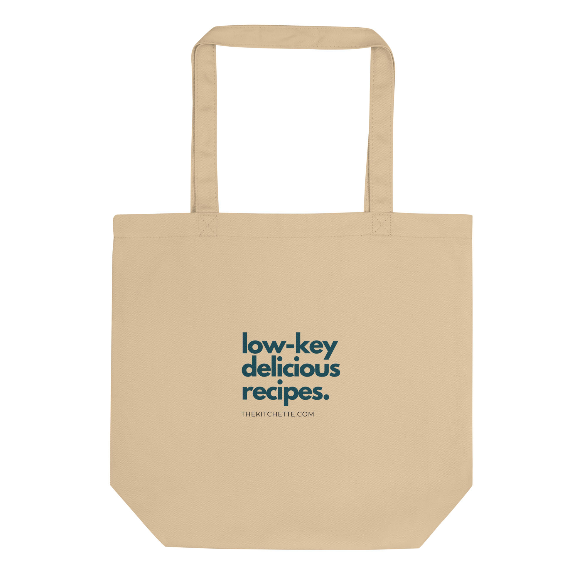 Low-key delicious Logo Eco Tote Bag