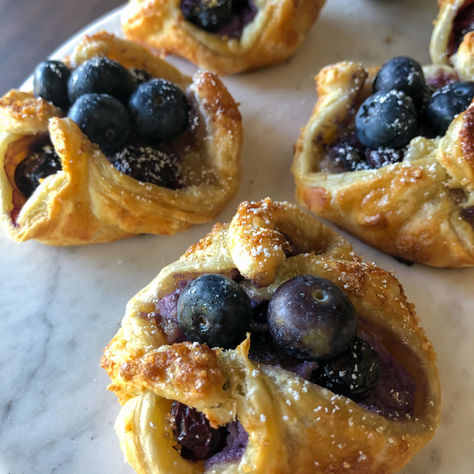 BLUEBERRY RICOTTA BASKETS