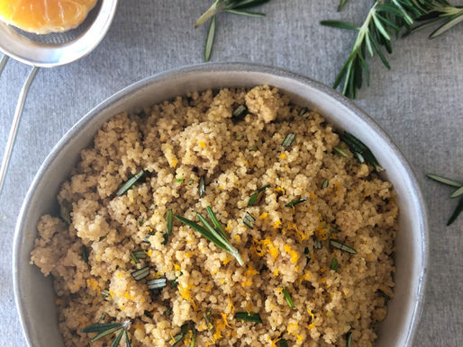 ORANGE & ROSEMARY COUSCOUS