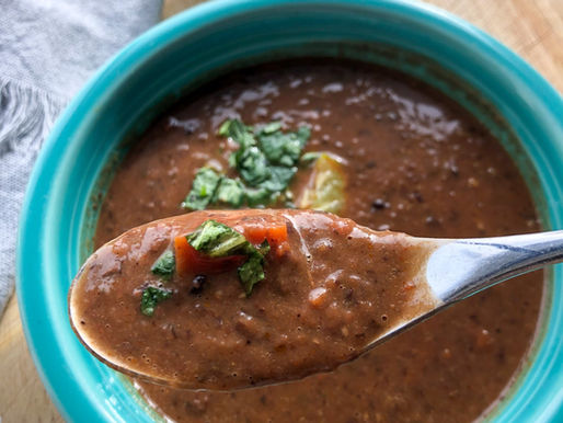 Jalapeño Ale & Black Bean Soup