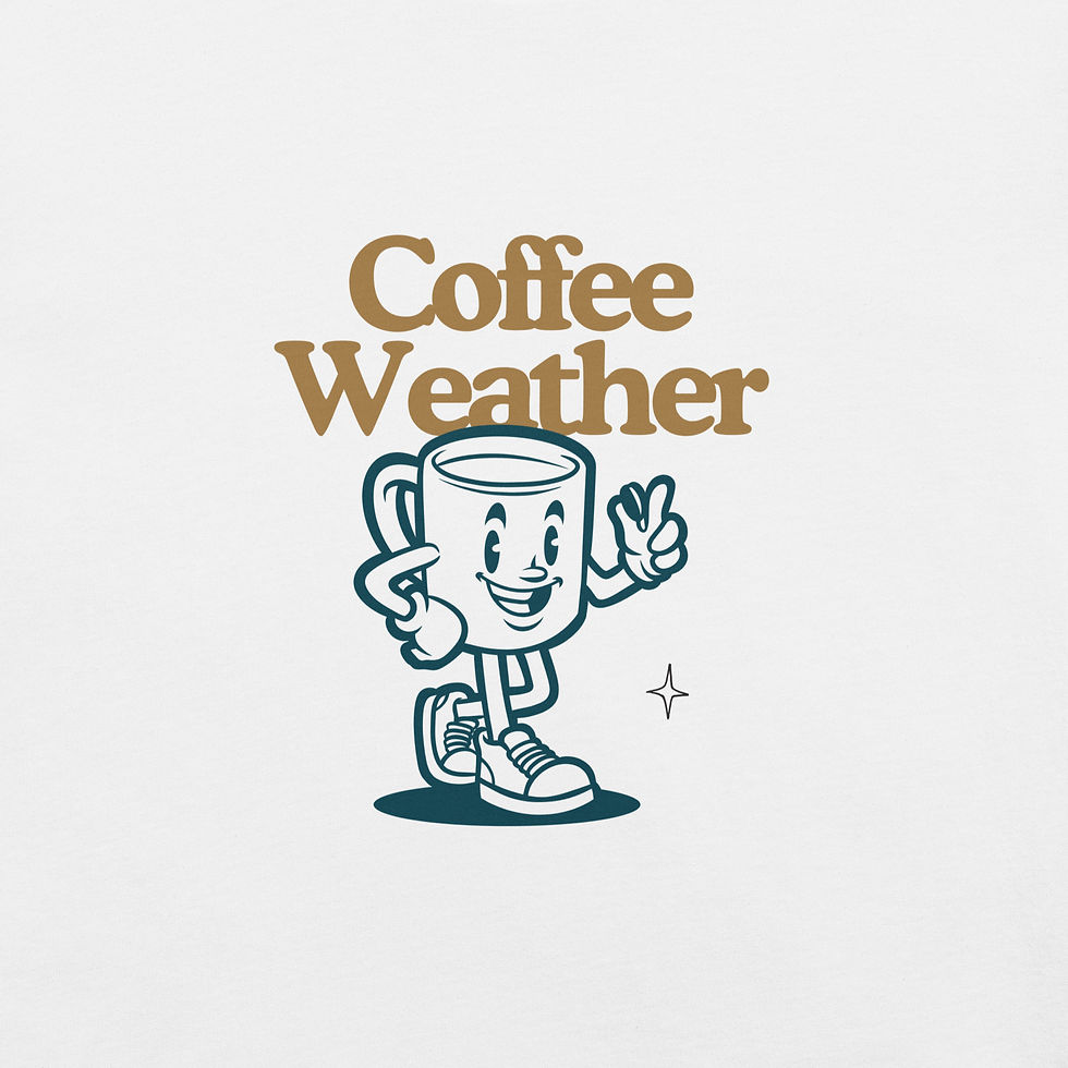 Thumbnail: Coffee Weather Unisex t-shirt