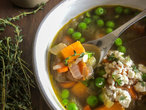 SIMPLE SWEET POTATO SOUP