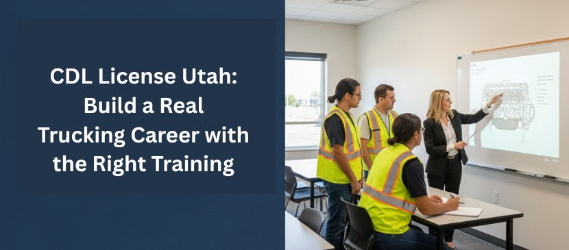 CDL License Utah: Build a Real Trucking Career with the Right Training