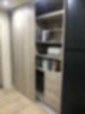 Sliding matching doors