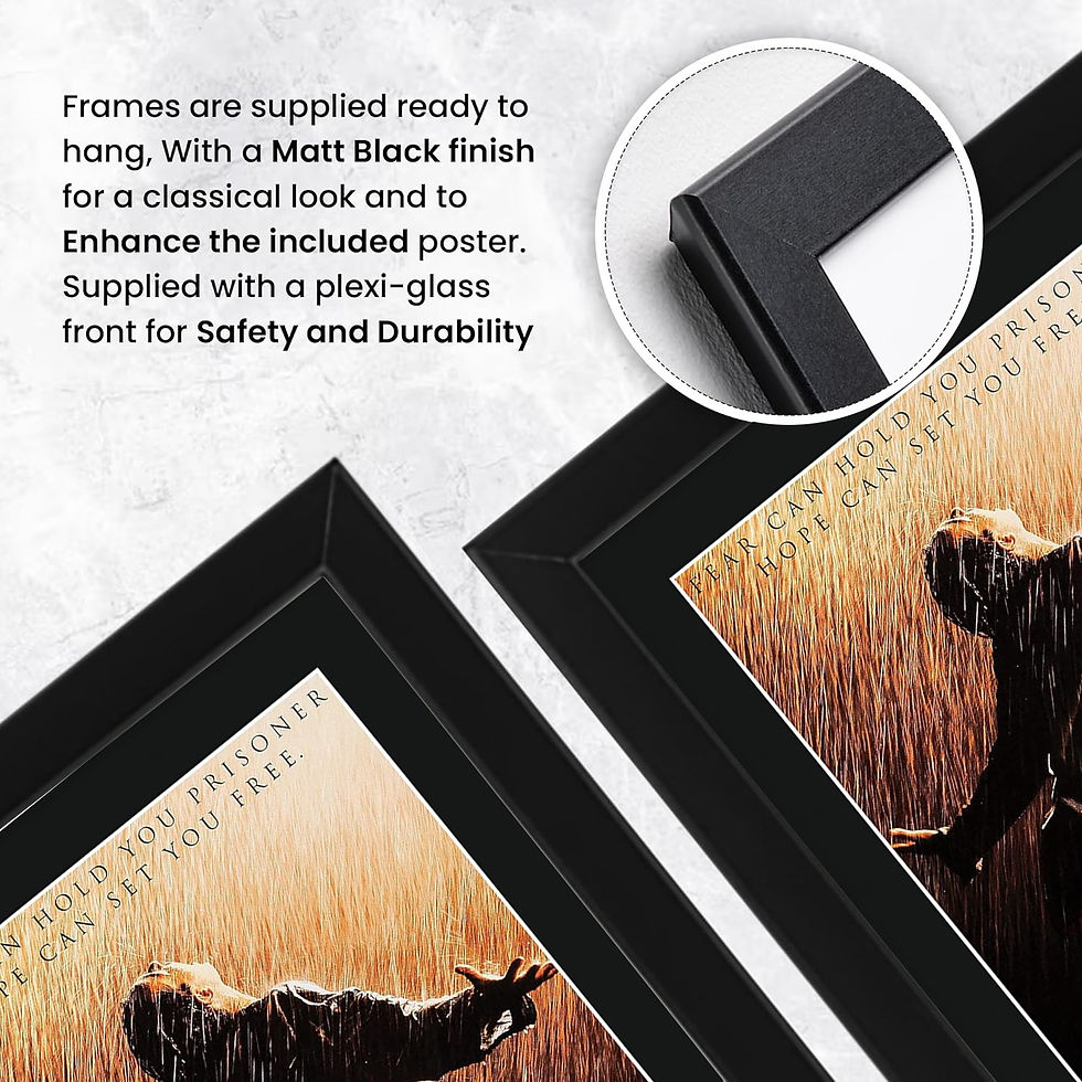 Thumbnail: Shawshank Redemption Poster – Cinematic Movie Wall Art, Inspirational Film Print