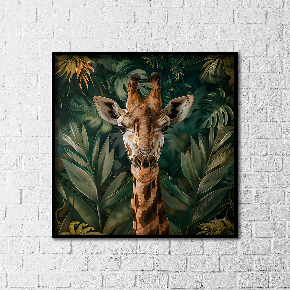 Thumbnail: Majestic Giraffe in the Jungle