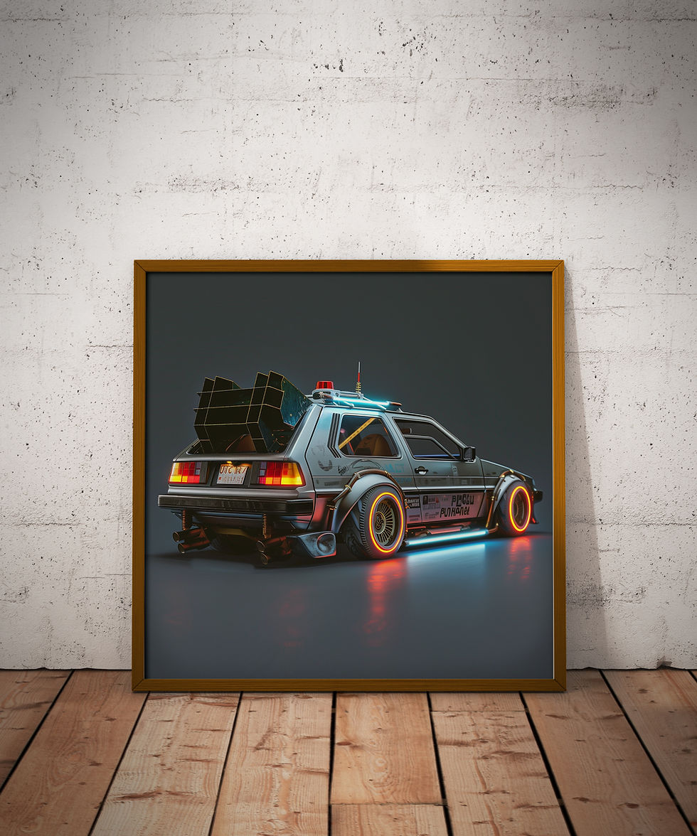 Thumbnail: Retro-Futuristic Car
