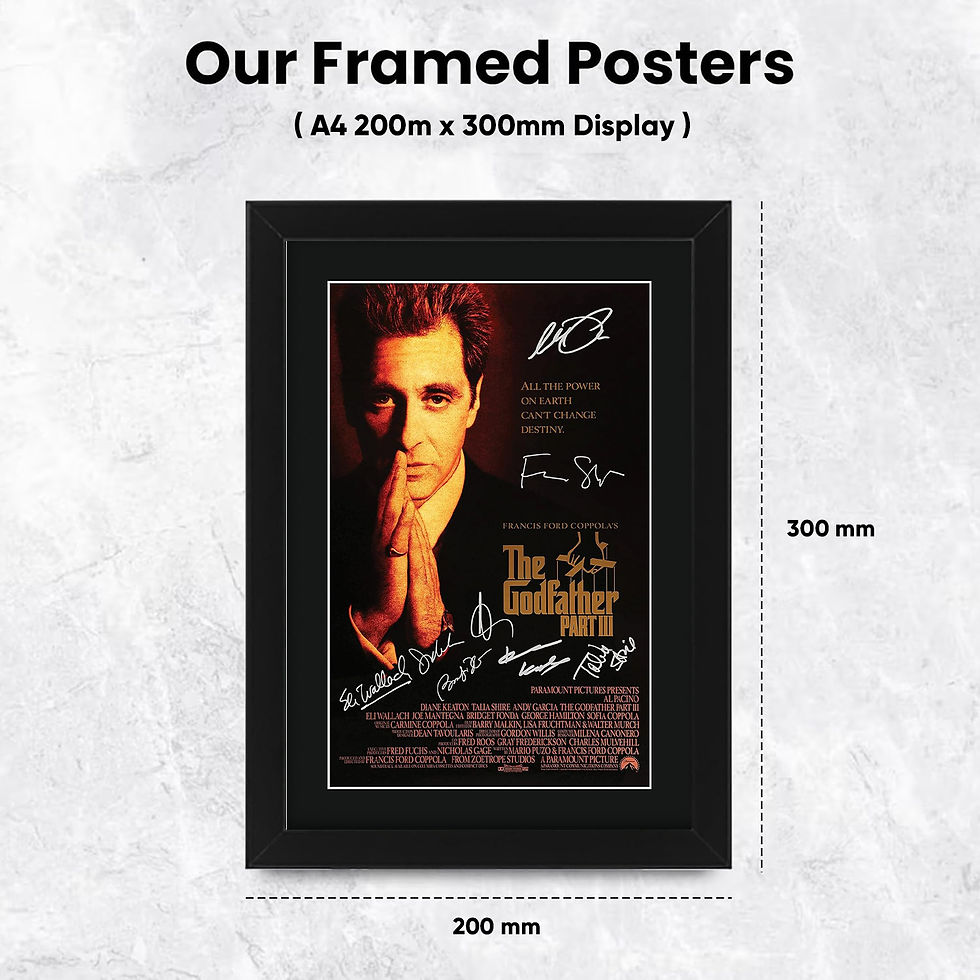 Thumbnail: Godfather Part III Poster – Classic Mafia Movie Wall Art, Cinematic Film Print