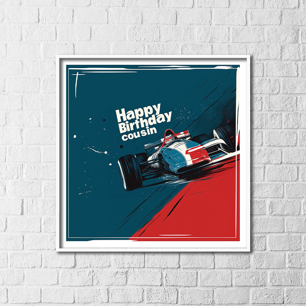 Thumbnail: Happy Birthday Racing Theme