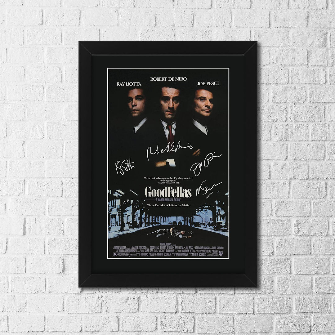 Goodfellas Movie Poster – Mafia Classic Wall Art, Vintage Crime Film Aesthetic P