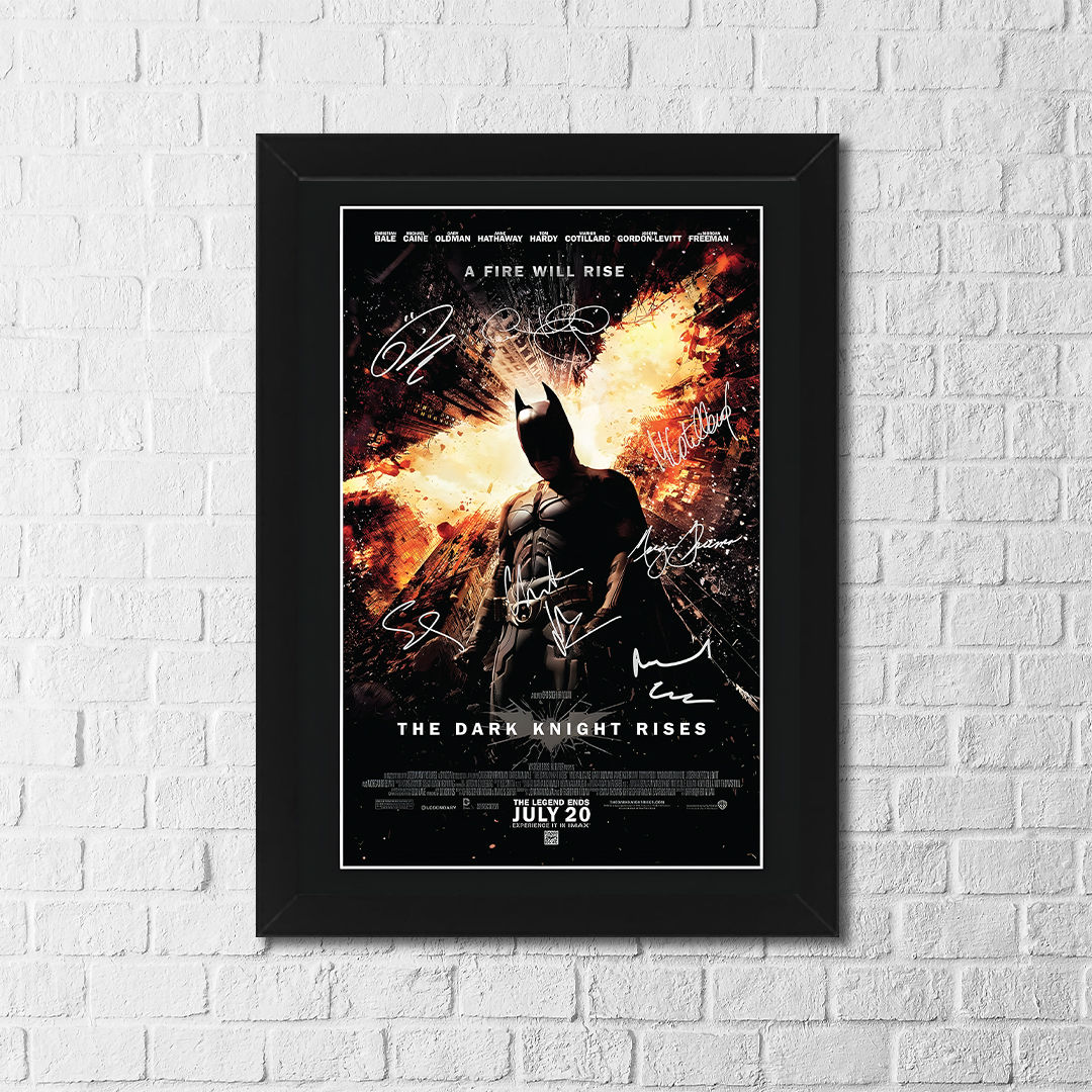 Dark Knight Rises Batman Poster – Superhero Wall Art, Cinematic Action Movie Pri