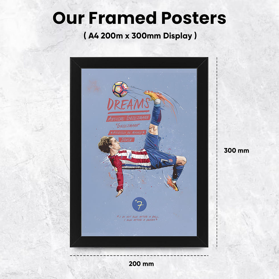 Thumbnail: Bicycle Kick Brilliance Poster – Antoine Griezmann Iconic Soccer Move in Action